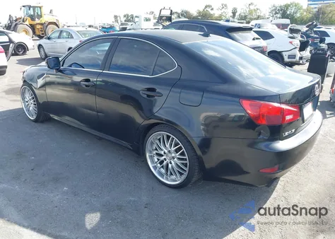 2007 Lexus Is 250 from USA, damaged, VIN JTHBK262X72031292